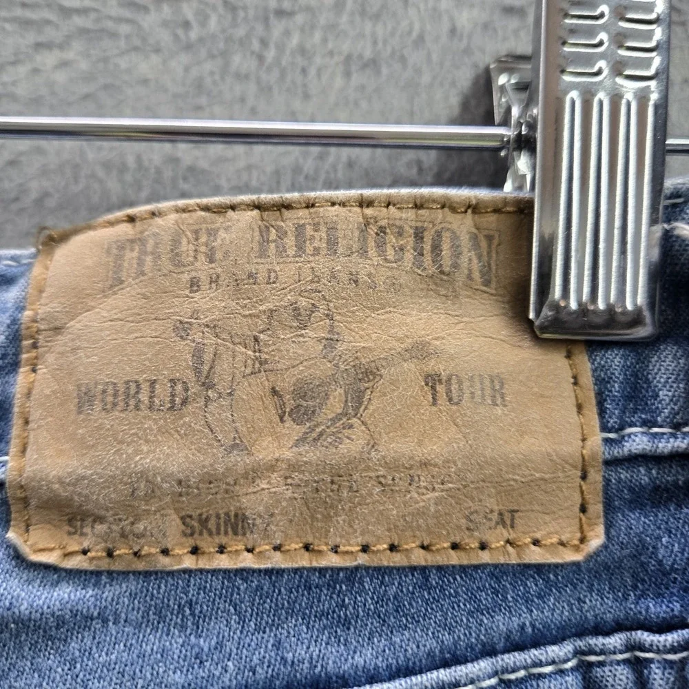 True Religion‎ Girls Jeans 12 Light Blue Denim Skinny 27